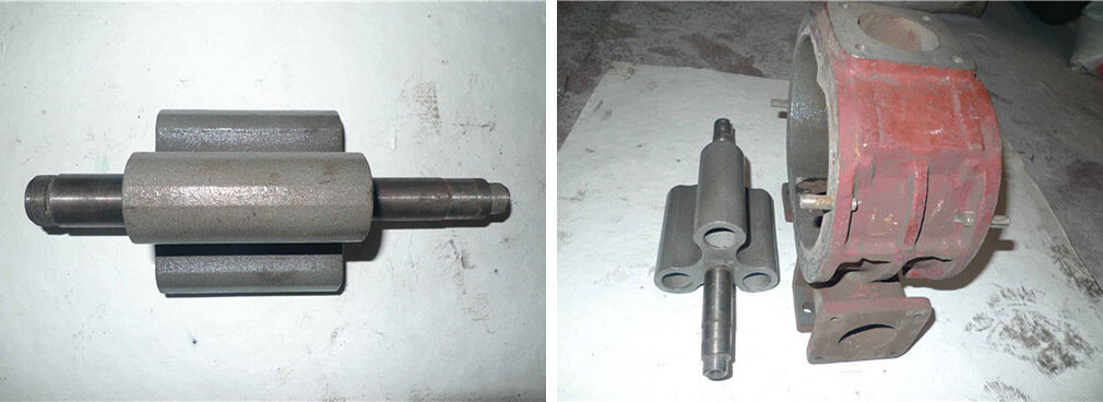 金屬機械部件噴塗耐磨塗層