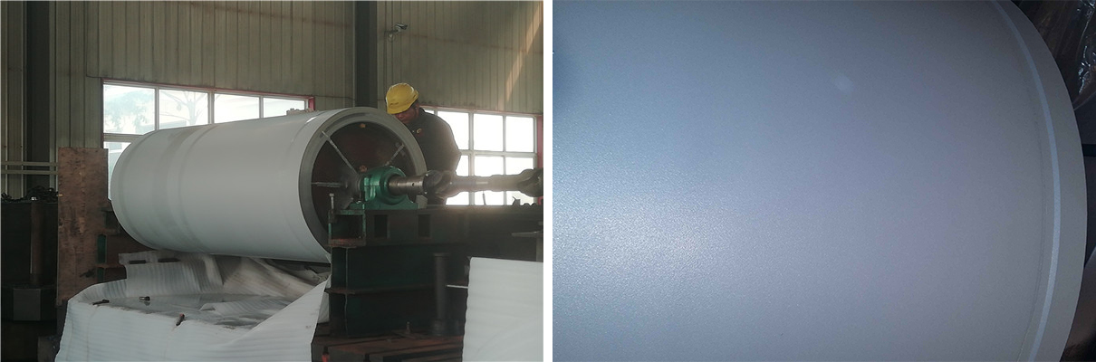 烘缸表麵磨損熱噴塗技術修複