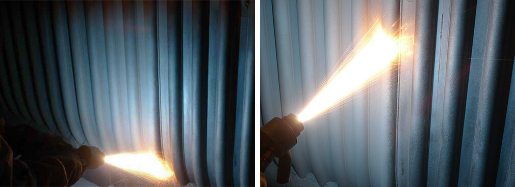 4月份鍋爐水冷壁熱噴塗項目