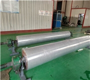 金屬熱噴塗技術噴塗鉬係塗層修複受損複卷機底輥