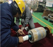 電機轉子軸承座表麵等離子噴塗絕緣陶瓷塗層