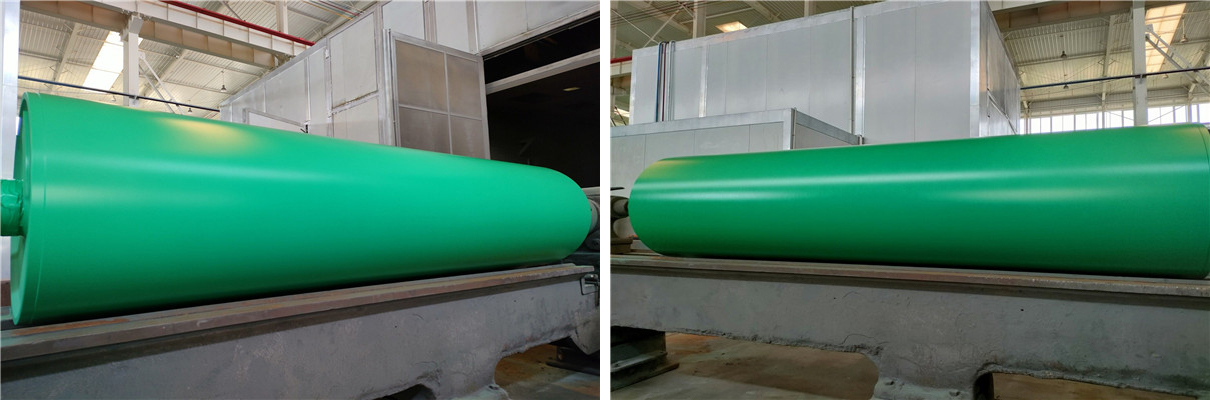 機械功能輥表麵噴塗特氟龍塗層