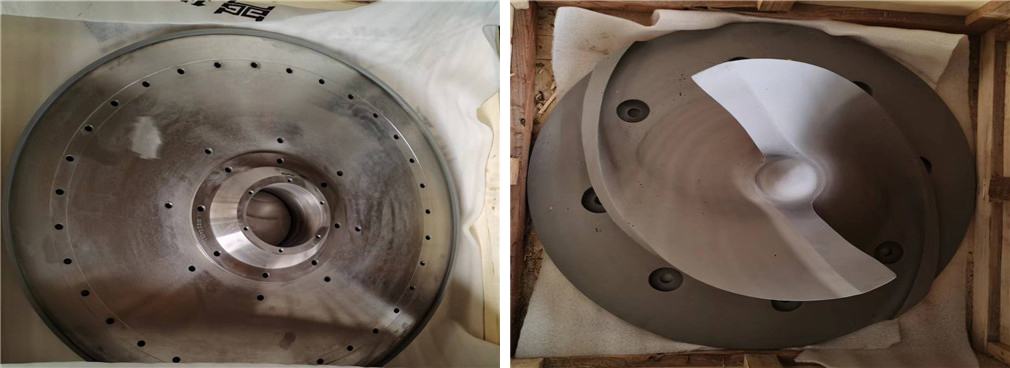 山東某機械製造公司動盤等工件表麵噴塗碳化鎢塗層