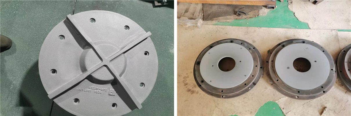 金屬樣件表麵碳化鎢噴塗強化