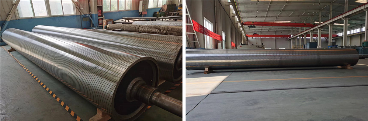 鉤紋輥表麵熱噴塗強化