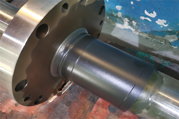 多盤螺旋軸表麵等離子噴塗陶瓷塗層 多盤螺旋軸表麵等離子噴塗陶瓷塗層