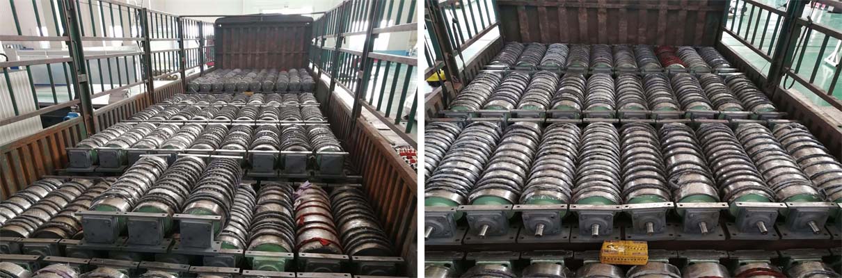 又一批層流輥完工發貨