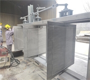 電力行業擋板門電弧噴塗KM99耐磨塗層