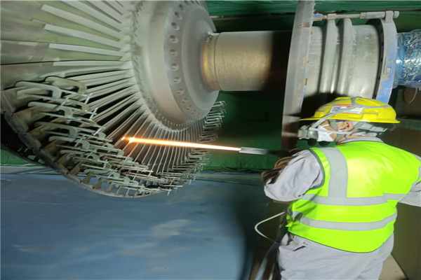 汽輪機葉輪現場噴塗.jpg