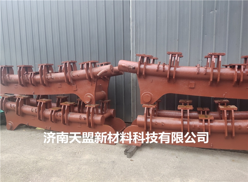 連鑄導向段噴塗修複