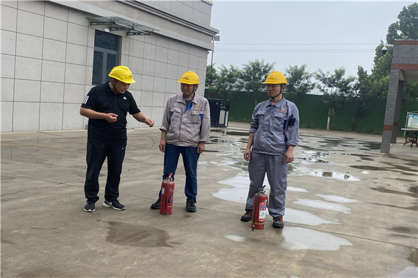 濟南天盟舉行應急消防演練