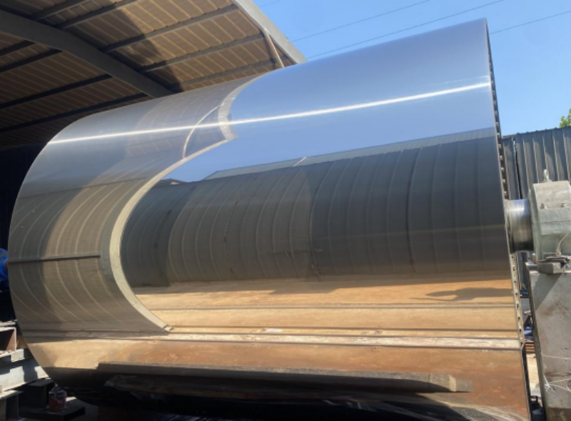 鏡麵烘缸磨損修複案例